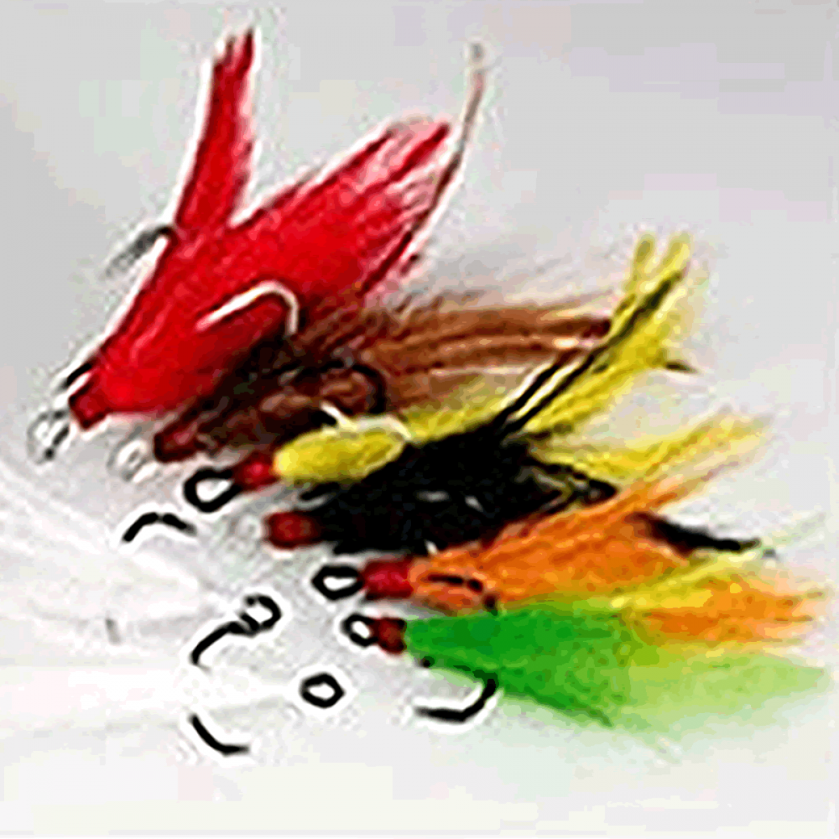 deps FEATHER HOOK ST36BC #06 BROWN