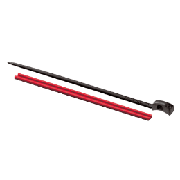 PROX CLAMPING BAND HOOK KEEPER WITH RUBBER PX9941KR RED - Britannic Trade