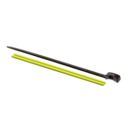 PROX CLAMPING BAND HOOK KEEPER WITH RUBBER PX9941KY FLU.YELLOW - Britannic Trade