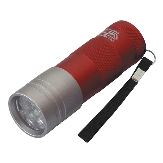 PROX KYOU KYORYOKU V HANDY LIGHT 12LED VC202RW RED / WHITE - Britannic Trade