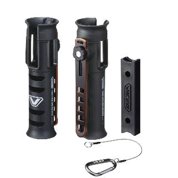 PROX VICEO TURN LOCK ROD HOLSTER 190mm : ROD MAX φ37.5m VC305K BLACK fishing accessory