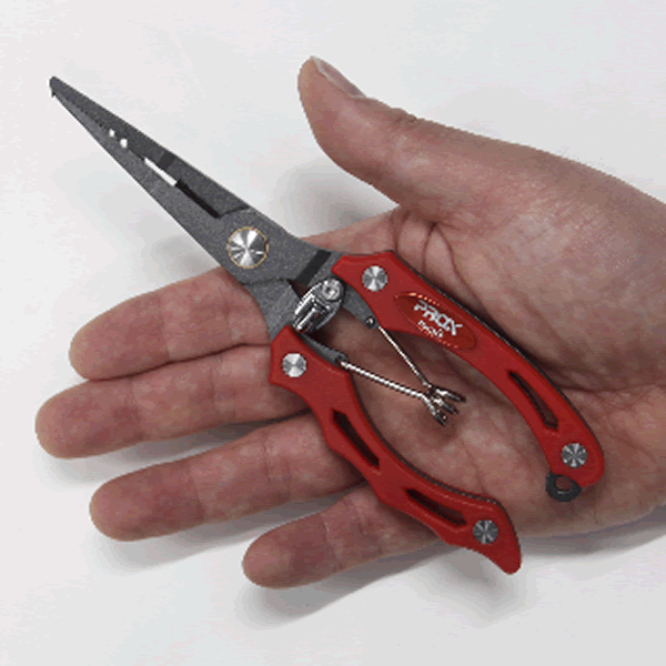 PROX FLUORINE COATED STAINLESS PLIERS 165mm PX317R RED fishing accessory — photo 2