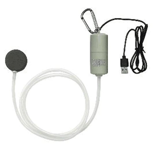 PROX USB MINI-BUKU AIR PUMP 32mm×82mm : 24h (10000mAh) PX318UG UGUISU GREEN - Britannic Trade