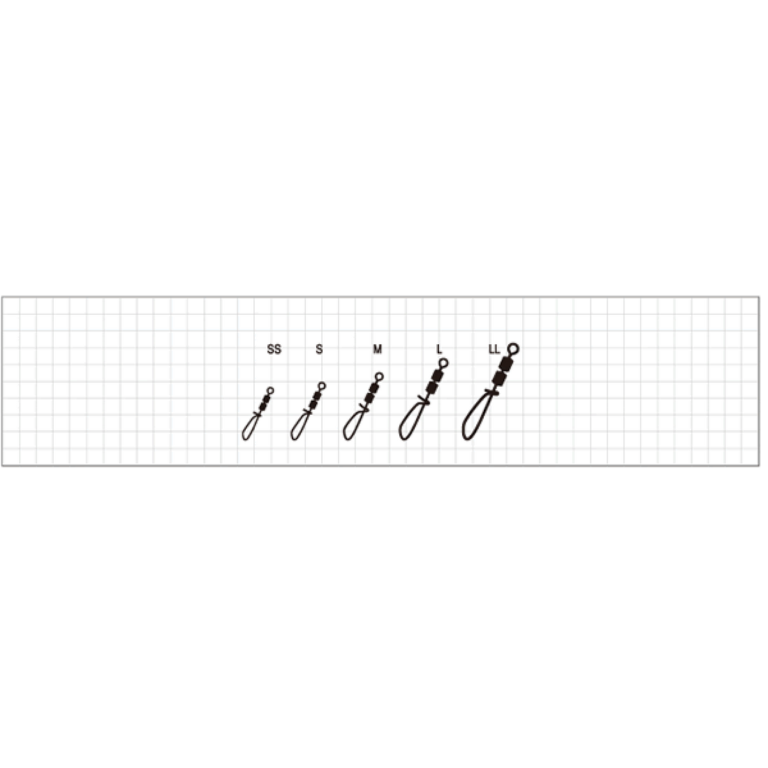 odz W ROLLING EGING SNAP S OS-19 (10 pcs/pack) fishing terminal tackle — photo 2