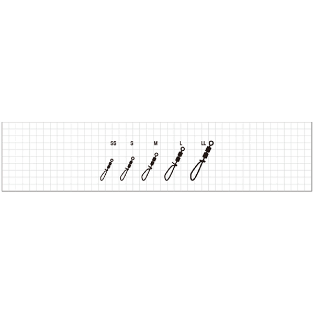 odz W ROLLING EGING SNAP M OS-19 (10 pcs/pack) fishing terminal tackle — photo 2