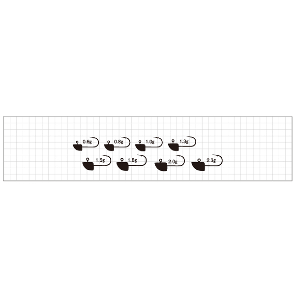 odz RANGE CROSS HEAD NS 4-1.0g ZH-38 (5 pcs/pack) - Britannic Trade