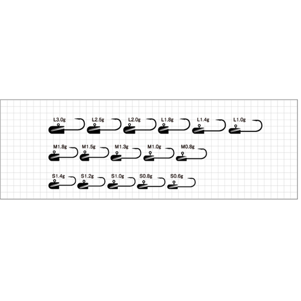 odz RUSH HEAD S-0.6g ZH-44 (5 pcs/pack)