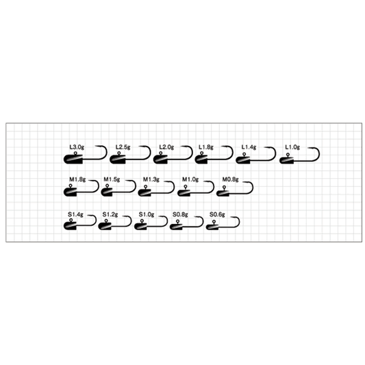 odz RUSH HEAD S-1.2g ZH-44 (5 pcs/pack) - Britannic Trade