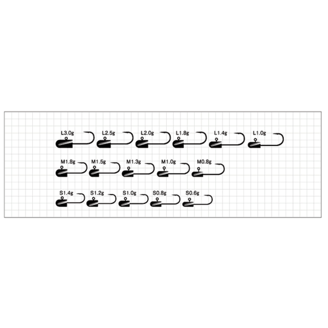 odz RUSH HEAD S-1.4g ZH-44 (5 pcs/pack) - Britannic Trade