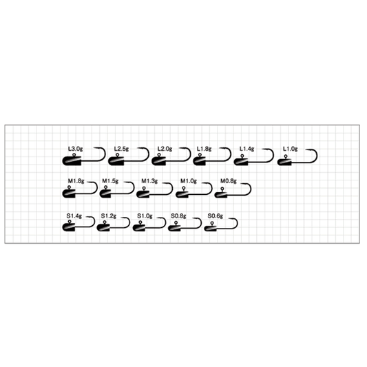 odz RUSH HEAD S-1.4g ZH-44 (5 pcs/pack) - Britannic Trade