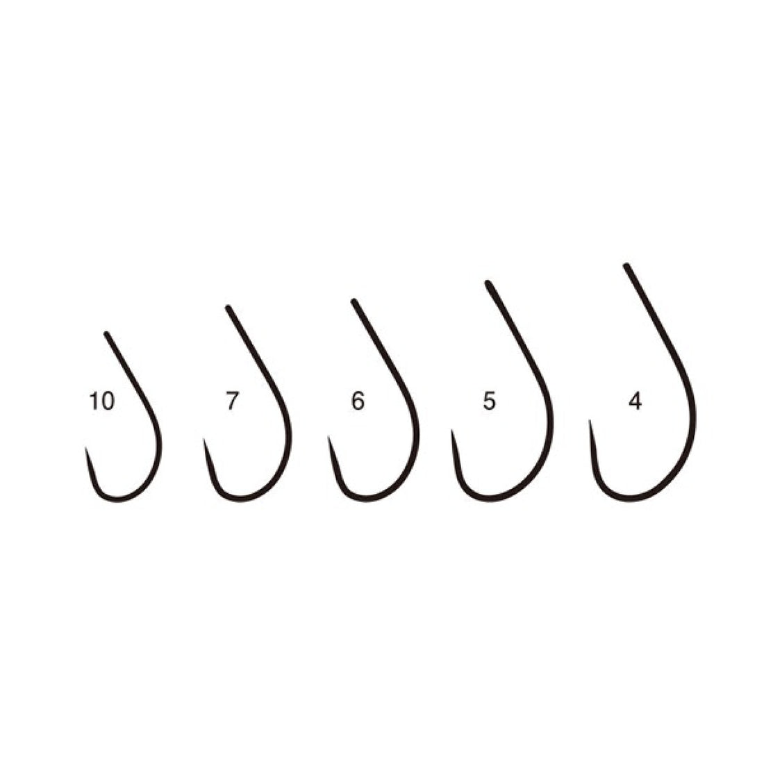 Gamakatsu SINGLE HOOK 52 BL #5 (8 pcs/pack) ZSB fishing terminal tackle — photo 2