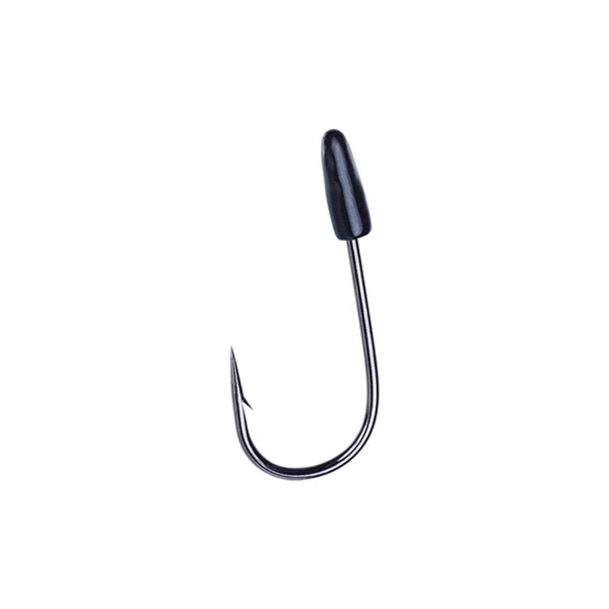 Gamakatsu TRAILER HOOK #1/0 (4 pcs/pack) BLACK - Britannic Trade