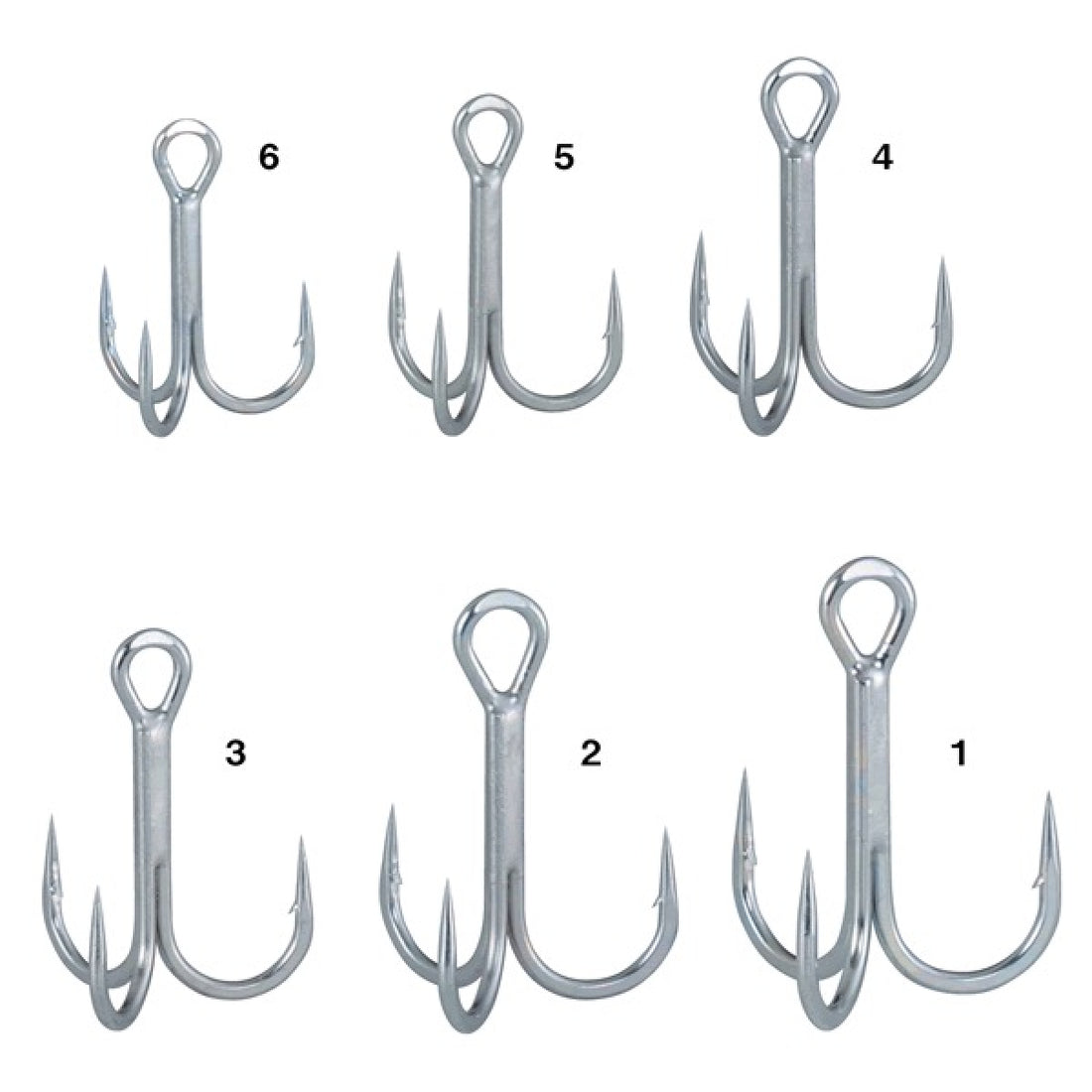 Gamakatsu TREBLE RB H #6 (6 pcs/pack) fishing terminal tackle — photo 2