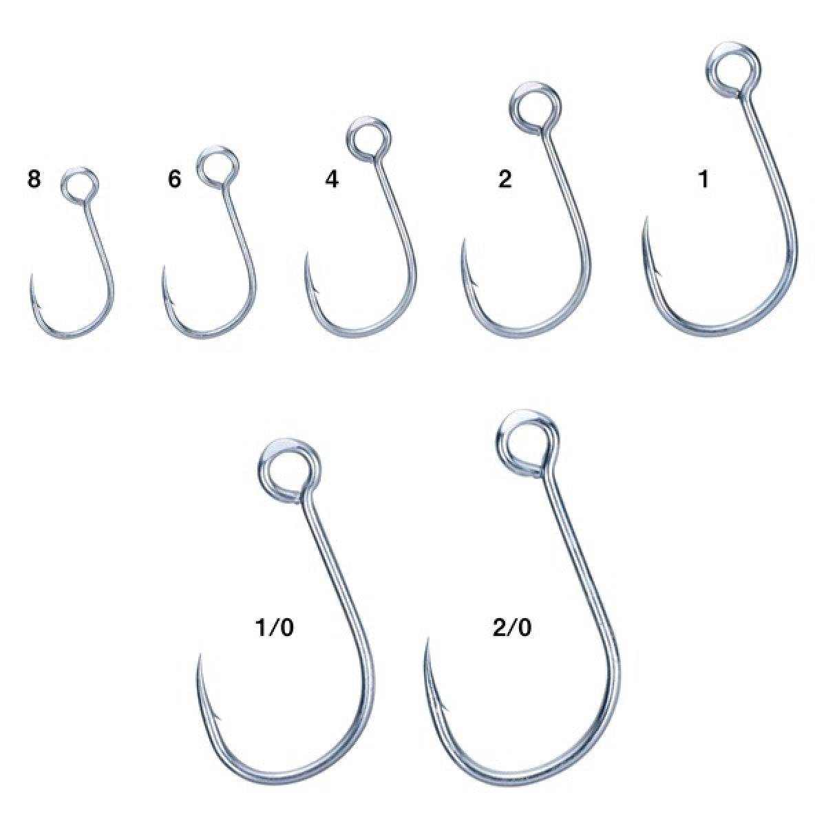 Gamakatsu SINGLE HOOK 53 SALT #2/0 (6 pcs/pack) - Britannic Trade
