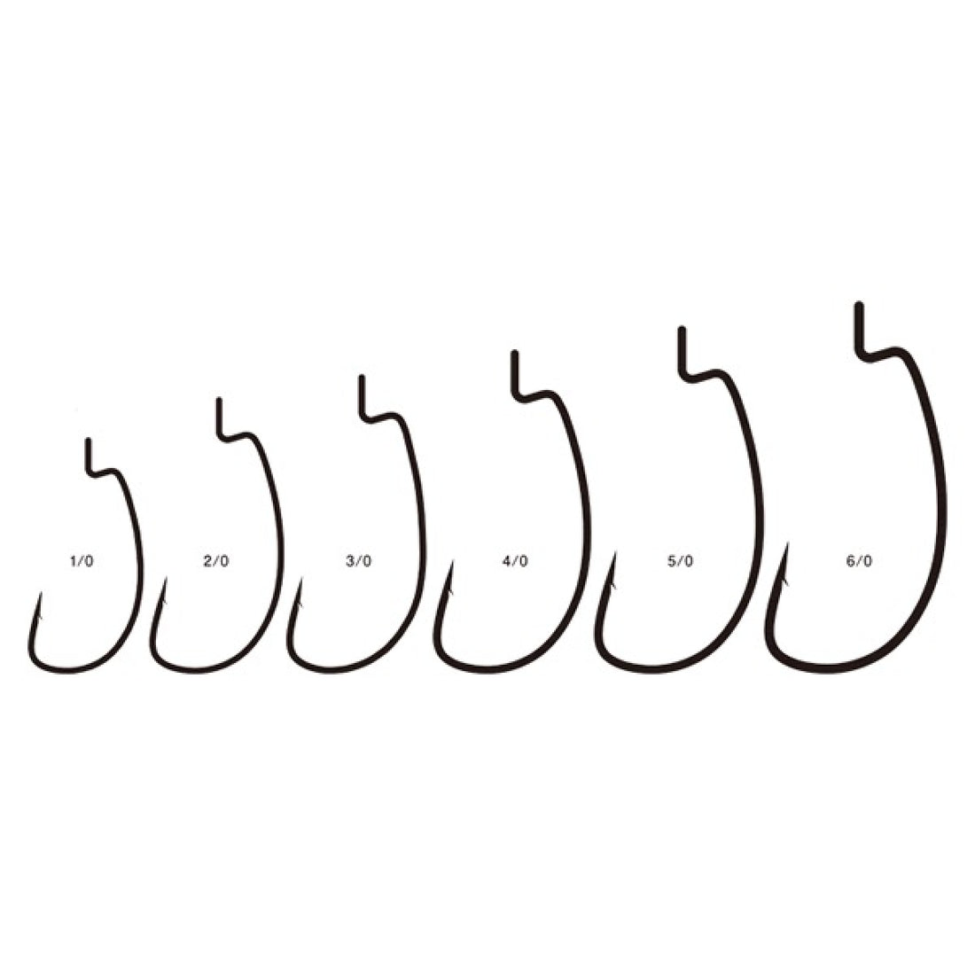 Gamakatsu ELITE TOURER WORM 316R #4/0 (4 pcs/pack) NSB fishing terminal tackle — photo 2