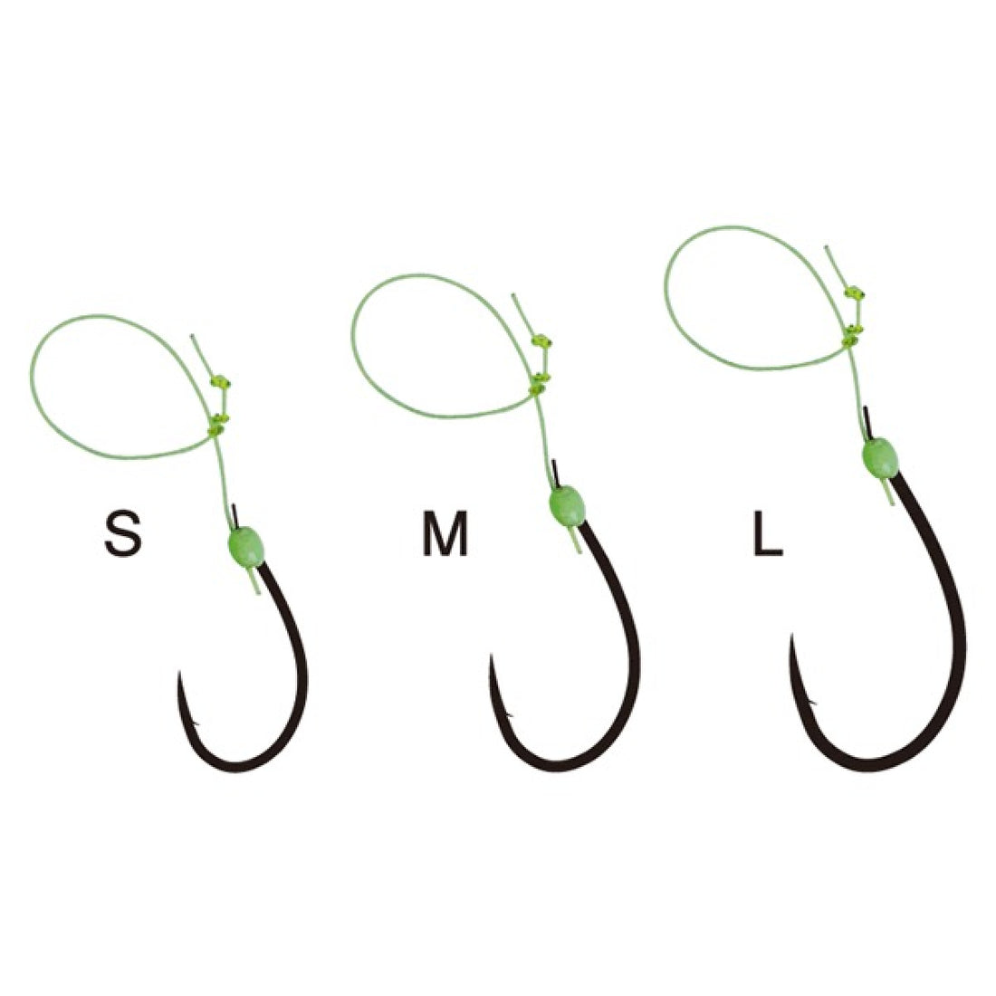 Gamakatsu SUPPORT HOOK ONI DUME M (5 pcs/pack) fishing terminal tackle — photo 2