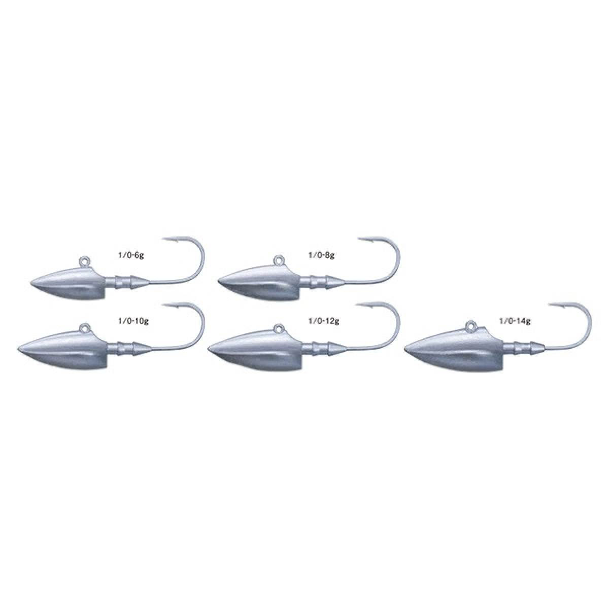 Gamakatsu RANGE SWIMMER BOTTOM #1/0 - 12g (4 pcs/pack) - Britannic Trade