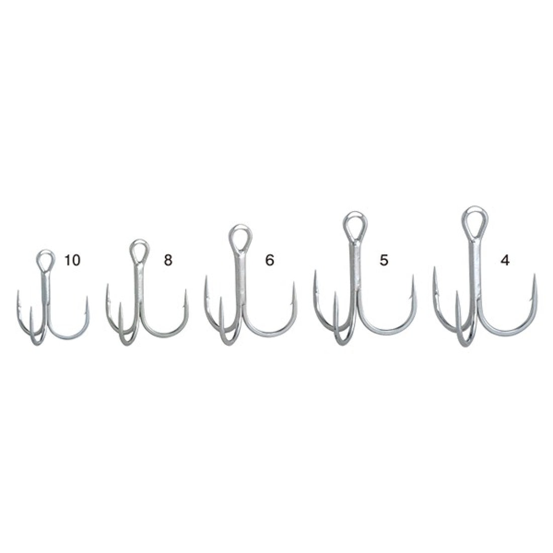 Gamakatsu TREBLE RB M SHORT SHANK (Hyper Shield) #4 (6 pcs/pack) fishing terminal tackle — photo 2