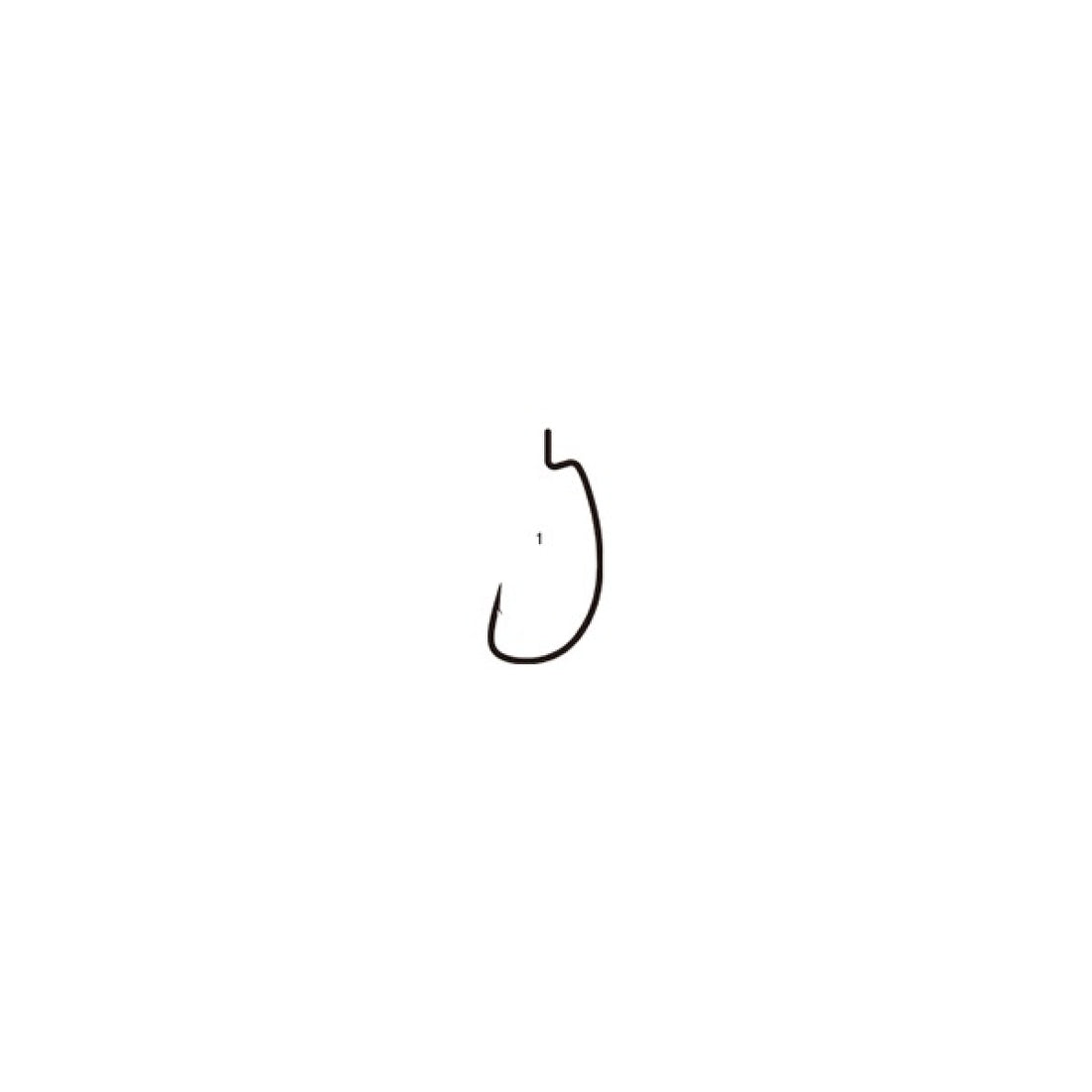 Gamakatsu ELITE TOURER WORM 316R #1 (8 pcs/pack) NSB fishing terminal tackle — photo 2