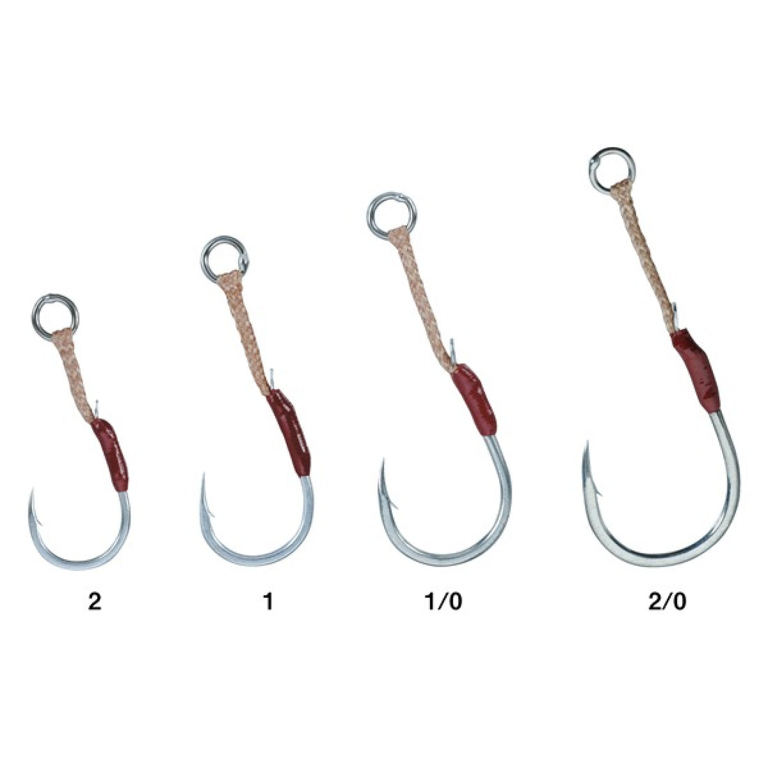 Gamakatsu ASSIST HOOK SHORT SNIPER SINGLE #2/0 68344 (3 pcs/pack) fishing terminal tackle — photo 2