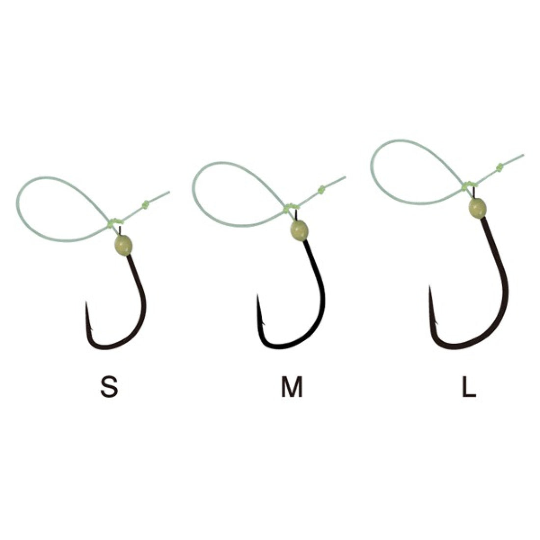 Gamakatsu SUPPORT HOOK ONIDUME SOKUKAKE SPECIAL L 42288 (5 pcs/pack) fishing terminal tackle — photo 2