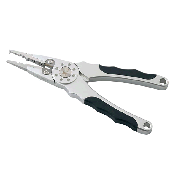 Gamakatsu LE2480 LUXXE ALUMINUM PLIERS 175 175mm RUBBER GRIP fishing accessory