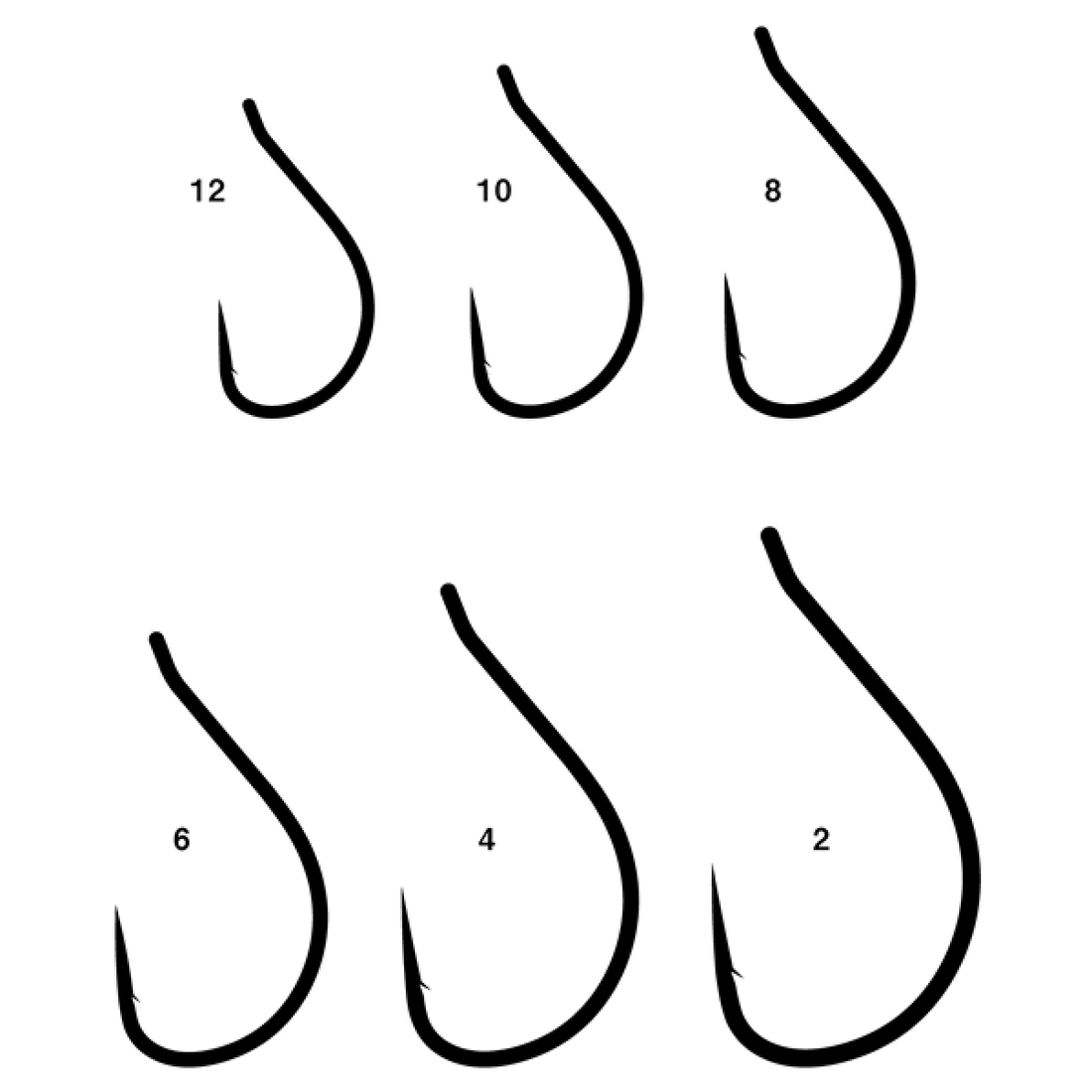 Gamakatsu THEO RISE HANGER SW-L #12 (8 pcs/pack) NSC fishing terminal tackle — photo 2