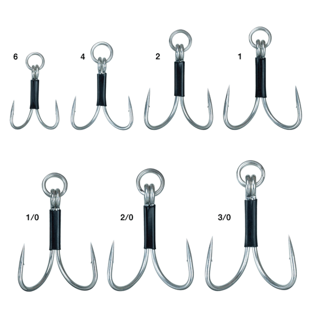 Gamakatsu TGW TWIN SP-MH #1 (4 pcs/pack) SILVER