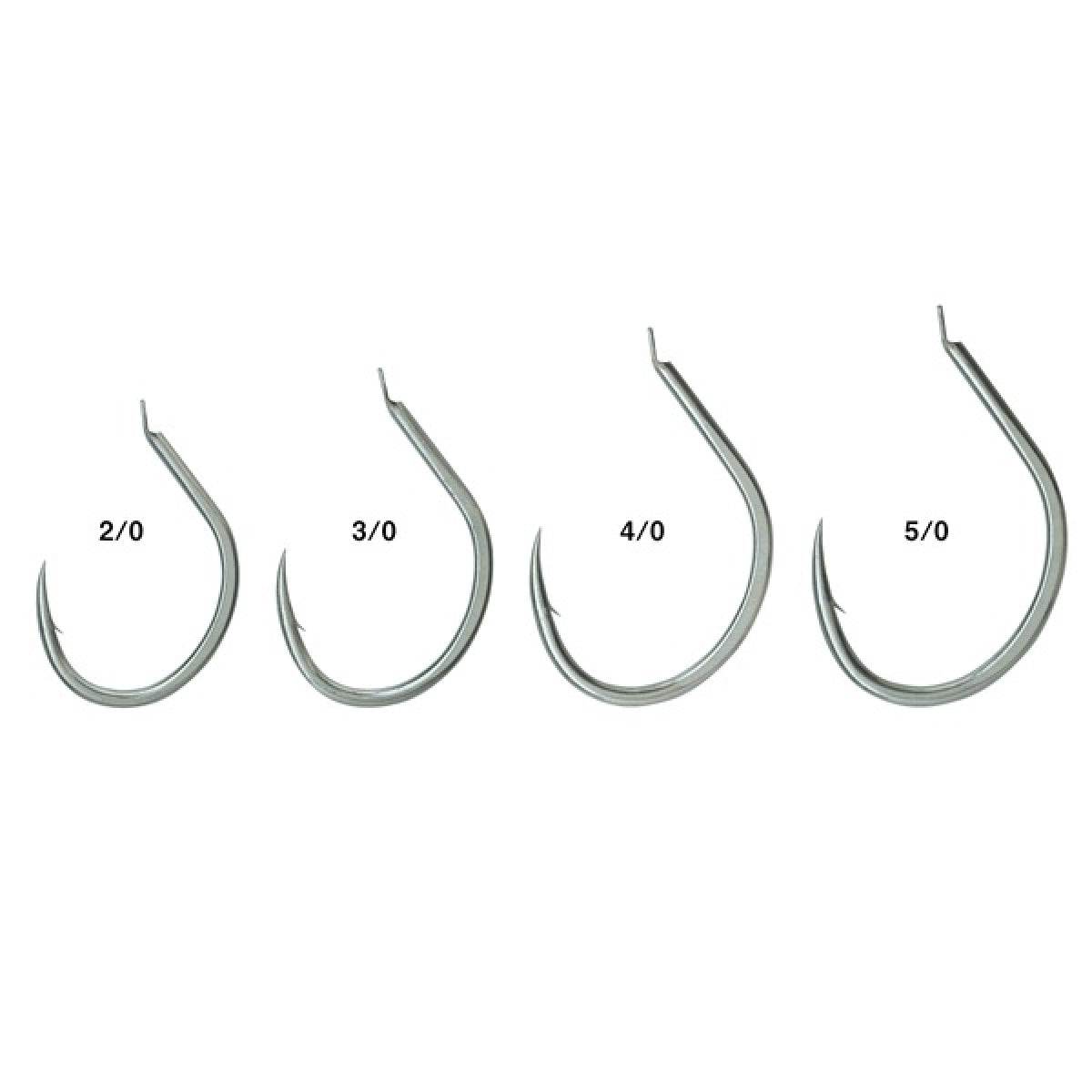 Gamakatsu JIGGING HOOK KAMAKIRI #5/0 (6 pcs/pack) SILVER - Britannic Trade