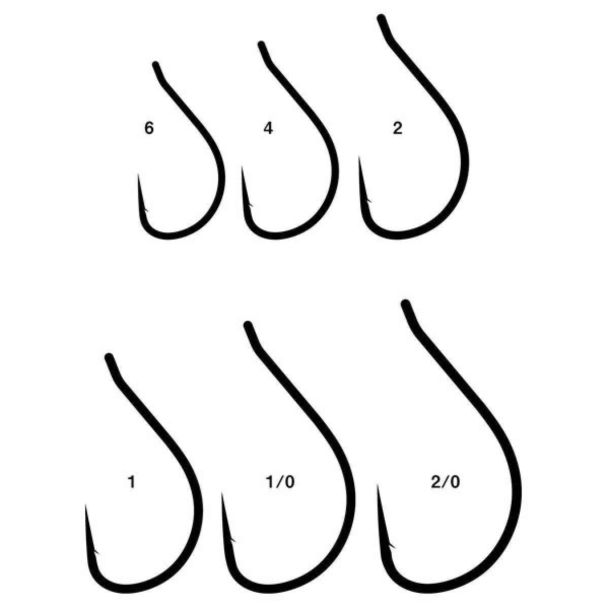Gamakatsu THEO RISE HANGER SW-M #1 (6 pcs/pack) - Britannic Trade