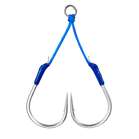 Gamakatsu Assist Hook VARTICAL LIMIT Double Normal #5/0 (2 sets/pack) SILVER