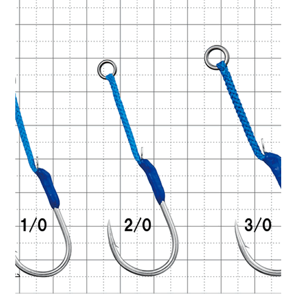 Gamakatsu Assist Hook TSURANUKI 480 Single #2/0 (3 sets/pack) SILVER fishing terminal tackle