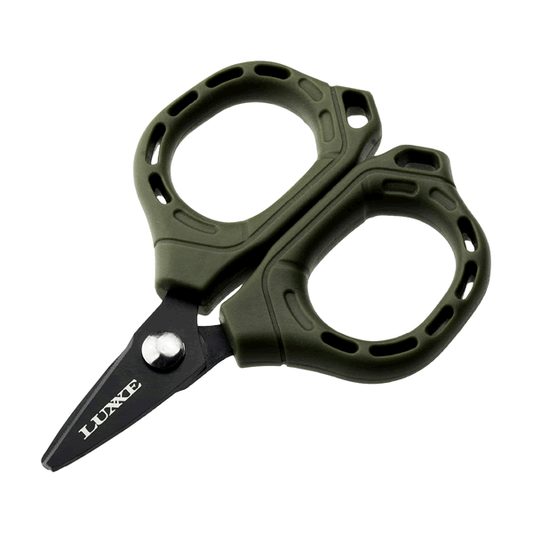 Gamakatsu LE134 PE MINI SCISSORS 9cm #2 ARMY GREEN