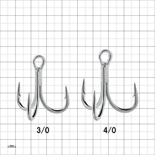 Gamakatsu Standard Treble Hook S-SP XH (HPS) #6/0 (4 pcs/pack) fishing terminal tackle — photo 3