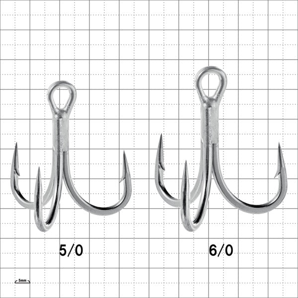 Gamakatsu Standard Treble Hook S-SP XH (HPS) #1/0 (4 pcs/pack)