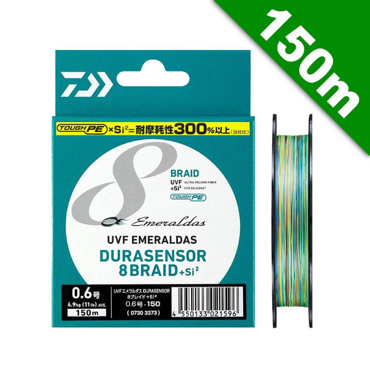 DAIWA UVF EMERALDAS DURA SENSOR X8 + Si2 #0.8 (15 lb) - 150m PE MULTI - Britannic Trade