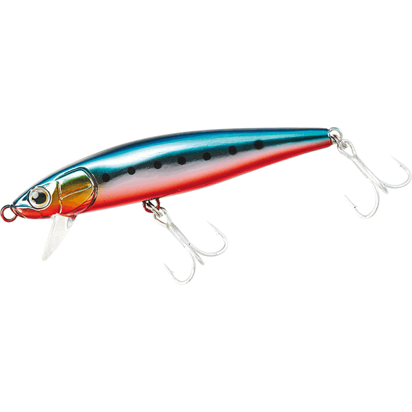 DAIWA SAGOSEE Z95HS 95mm : 28g Heavy Sinking UV IWASHI RED BERRY