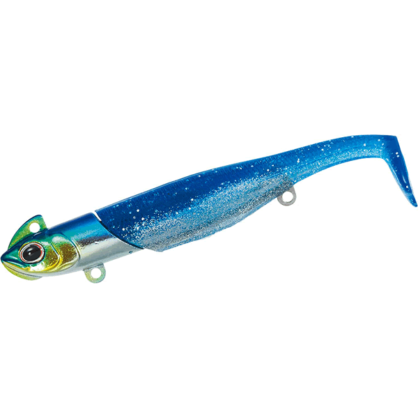 DAIWA MORETHAN SB-RODEM 18g 2.8" BLUE SILVER saltwater fishing lure