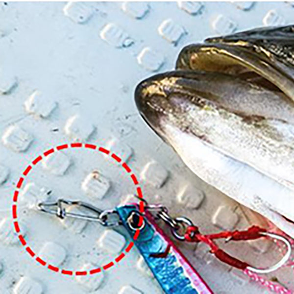 DAIWA SW SNAP CROSS LOCK FINGER FIT M (9 pcs/pack) fishing terminal tackle — photo 3