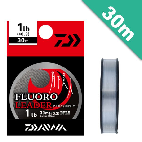 DAIWA GEKKABIJIN FLUORO LEADER #0.6 - 30m FLUOROCARBON NATURAL