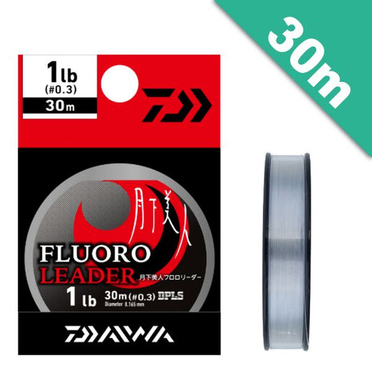 DAIWA GEKKABIJIN FLUORO LEADER #0.6 - 30m FLUOROCARBON NATURAL