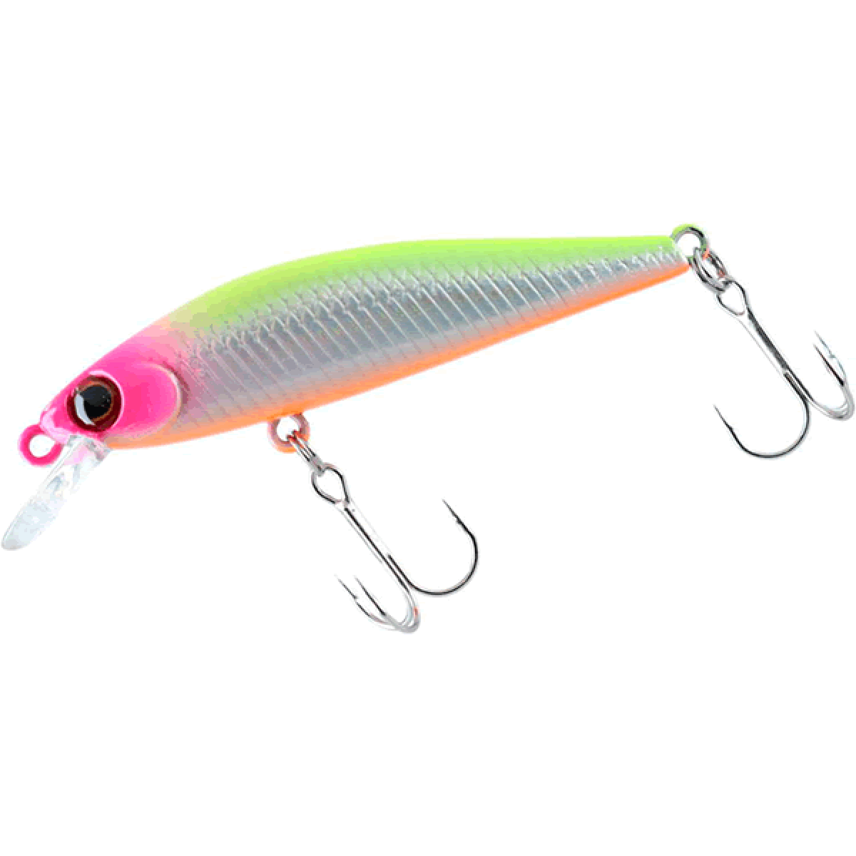 DAIWA KAMASU HUNTER MINNOW 50S 50mm : 3.7g PH CHART ORANGE