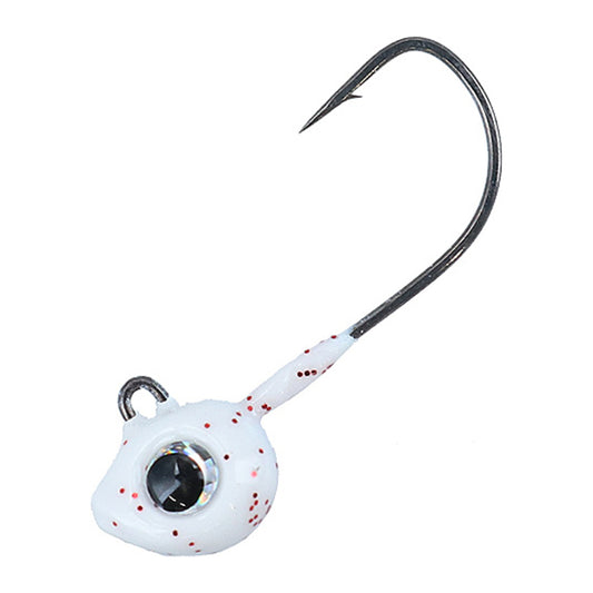 DAIWA GEKKABIJIN SW LIGHT JIGHEAD SS 2.0g : #8 (4 pcs/pack) RED GLOW