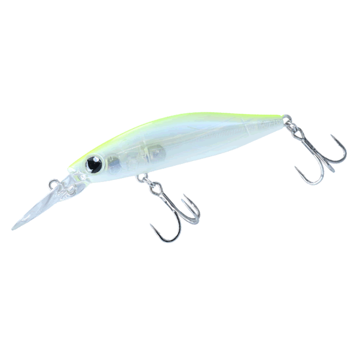 DAIWA MORETHAN BAYSOLE MINNOW 73S DR 73mm : 11.7g Sinking DR HAPPY LEMON