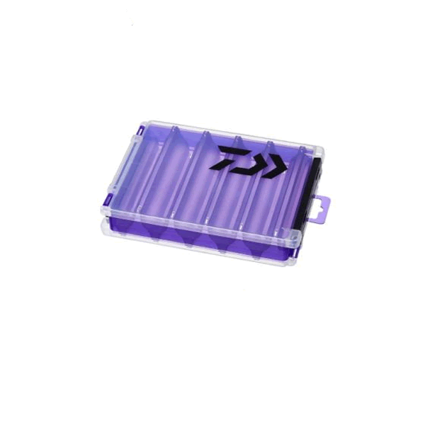 DAIWA REVERSIBLE CASE 12.1x17.6x3.1cm RC 120 PURPLE fishing accessory