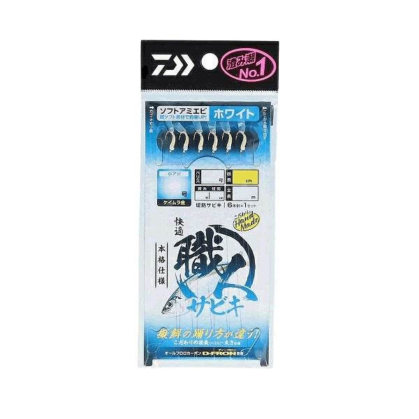 DAIWA KAITEKI SYOKUNIN SABIKI SOFT AMAEBI 140cm : 5-1.0 WHITE - Britannic Trade