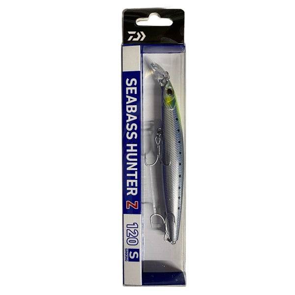 DAIWA SEABASS HUNTER Z 120S 120mm : 19.5g Sinking CHART HEAD MEKKI IWASHI - Britannic Trade