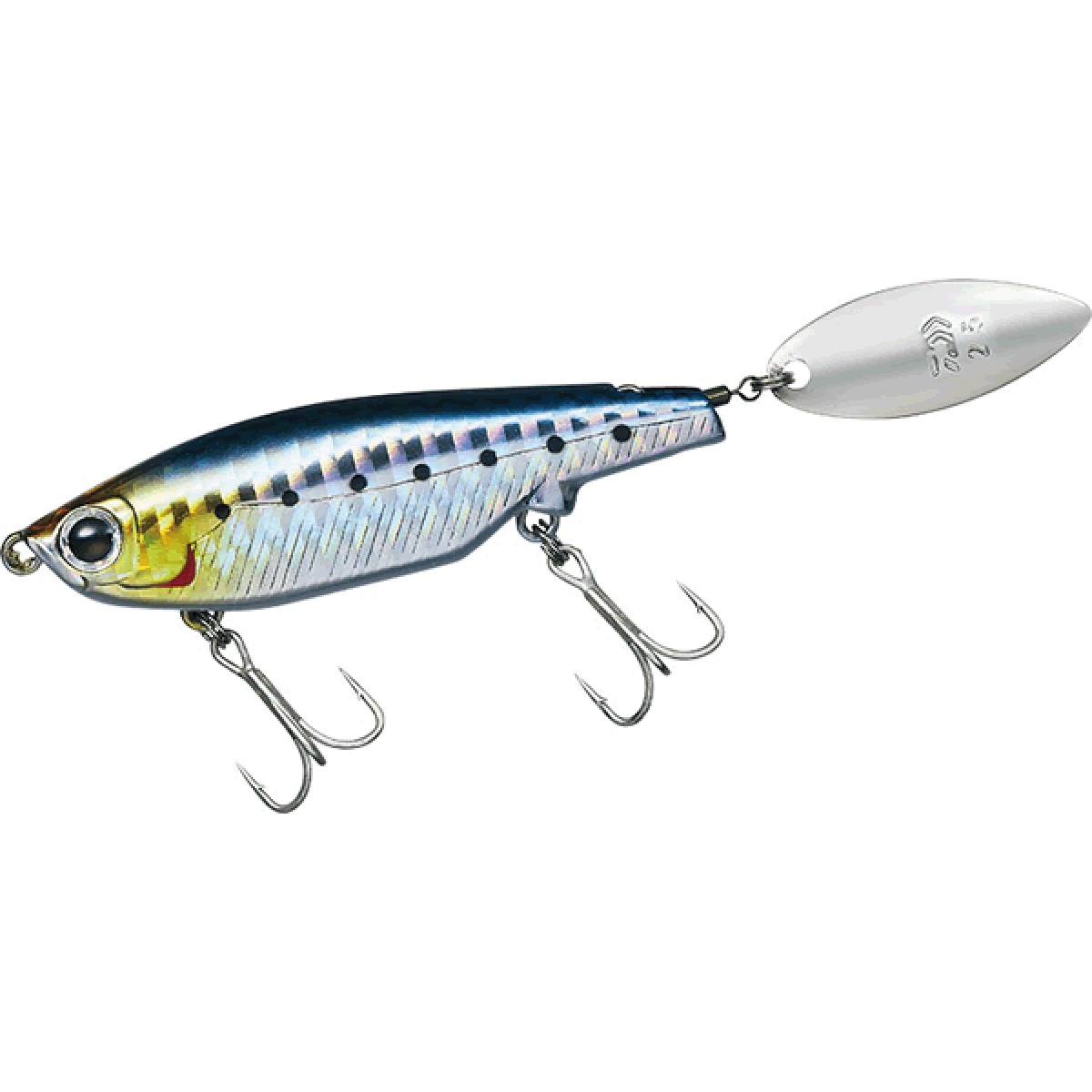 DAIWA MORETHAN SHALLOW SPIN 74S 74mm : 18g MORE THAN IWASHI
