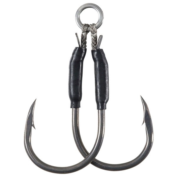 DAIWA SALTIGA ASSIST SS LIGHT JIGGING TYPE TG #1 REAR TWIN (2 pcs/pack) fishing terminal tackle — photo 2