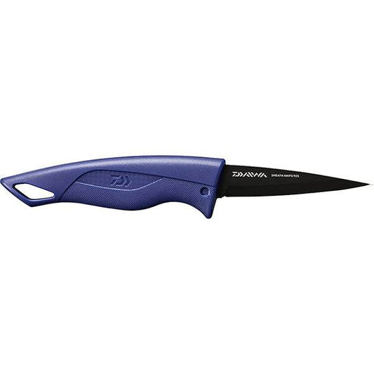 DAIWA SHEATH KNIFE 90S + Fluorine Coat 110g : 200mm NAVY - Britannic Trade